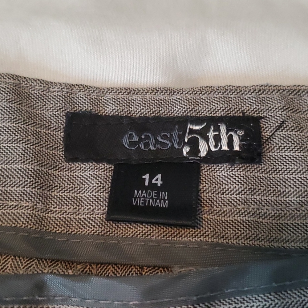 East 5th Midi Business Skirt 14 Flared A-LIne - Picture 6 of 10
